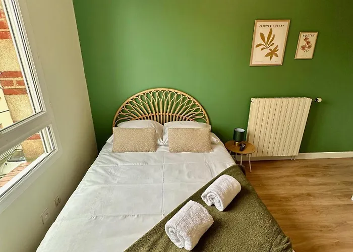 公寓 Le Vert-tige - Gare - Bcla *